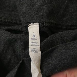 Lululemon Wunder Under 29” legging, dark gray, 6